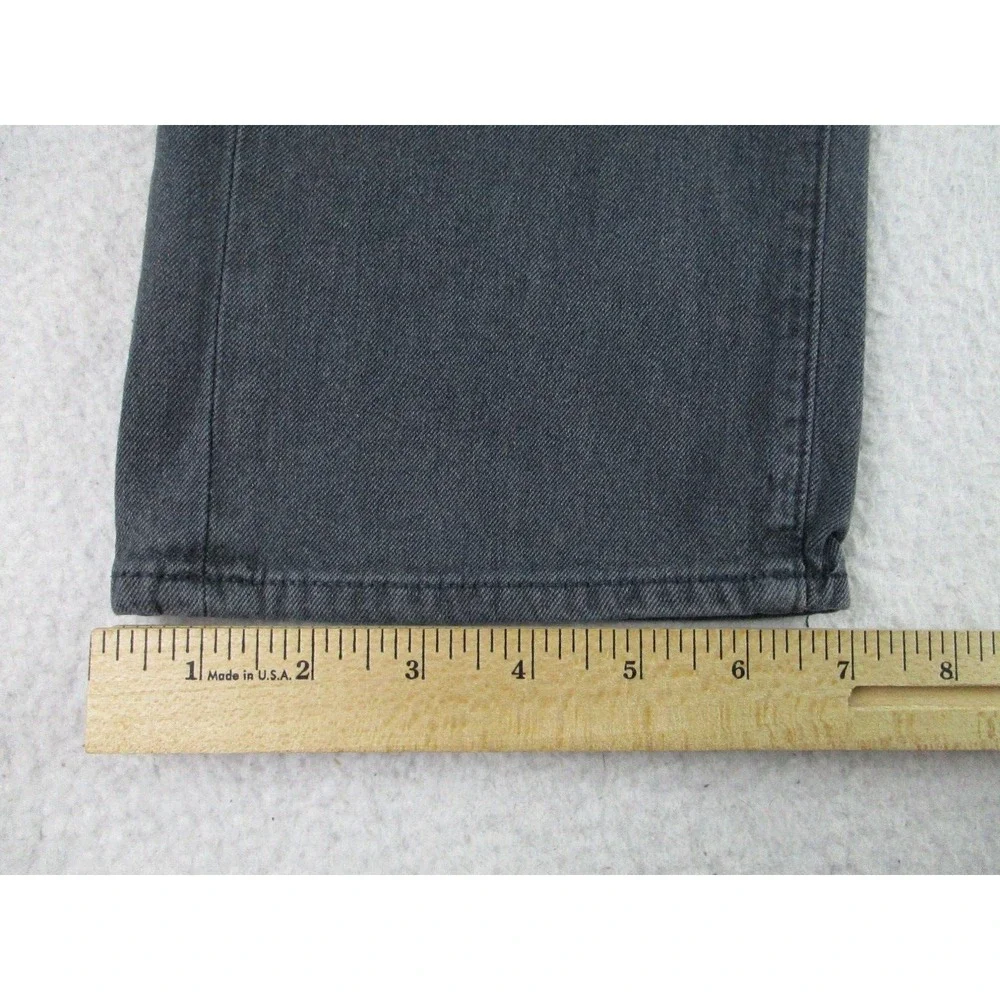 Agave Denim Rocker Jeans Mens 34x33 Gray Classic Taper‎ Straight Made In USA
